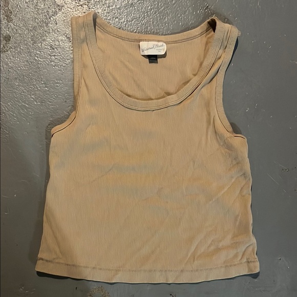 Universal Thread Beige Tank Top - Picture 1 of 2